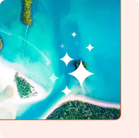 AI automatically enhances the resolution