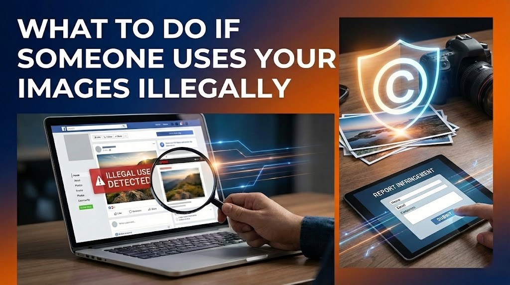 How to report illegal use of your images online (websites &#038; social media)